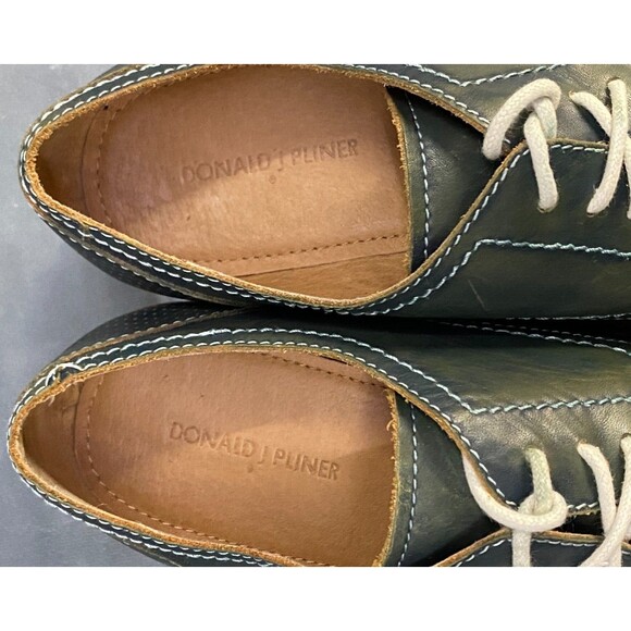 Donald J. Pliner EDD $220 Men\'s Wingtip Oxfords Dress Shoes Size 11 Leather